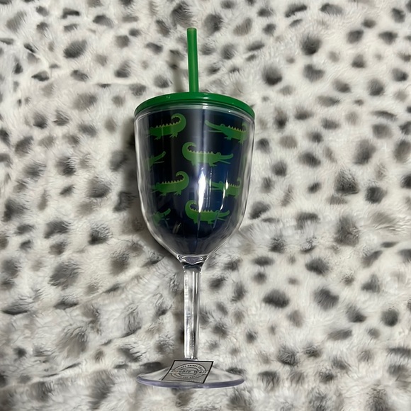 Gator Wine Glass Tumbler - Picture 1 of 4
